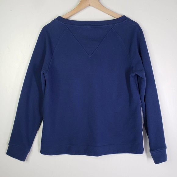 Lole Saya Sweatshirt Top L Navy Blue Long Sleeve - Picture 8 of 10